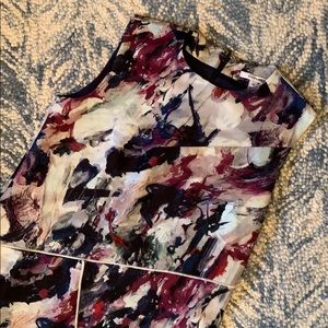 Carven Watercolor Shift Dress